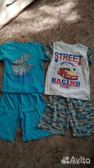 Пакет:обувь и одежда д/мальчика