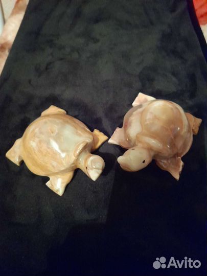 Фигурки для литотерапии, оникс, яшма