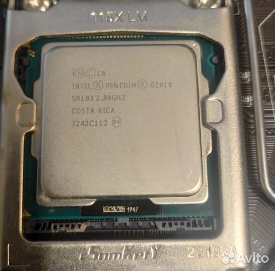 Материнская плата B75 BTC (+озу+процессор+SSD) NEW