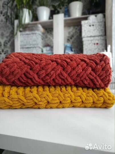 Плюшевый детский плед