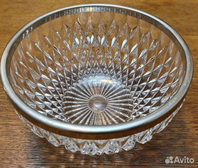 Хрустальная ваза чехия