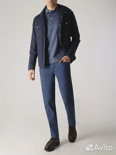 Поло хлопковое Canali