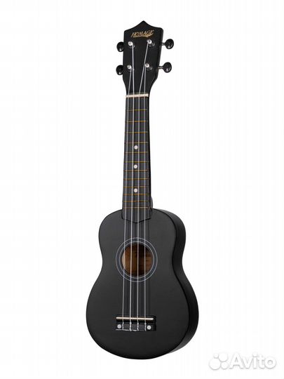 Укулеле сопрано, черный Homage RS-C1-BK