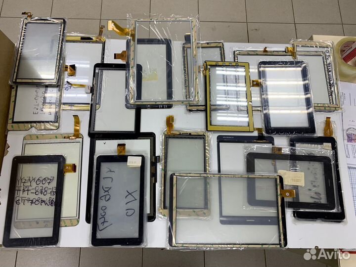 Тачскрин планшетов Digma, Prestigio, Texet и др