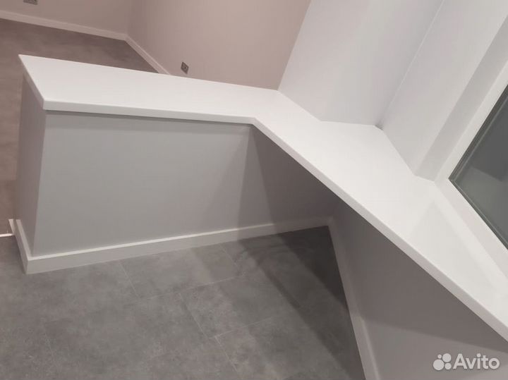 Подоконники из акрила под ключ