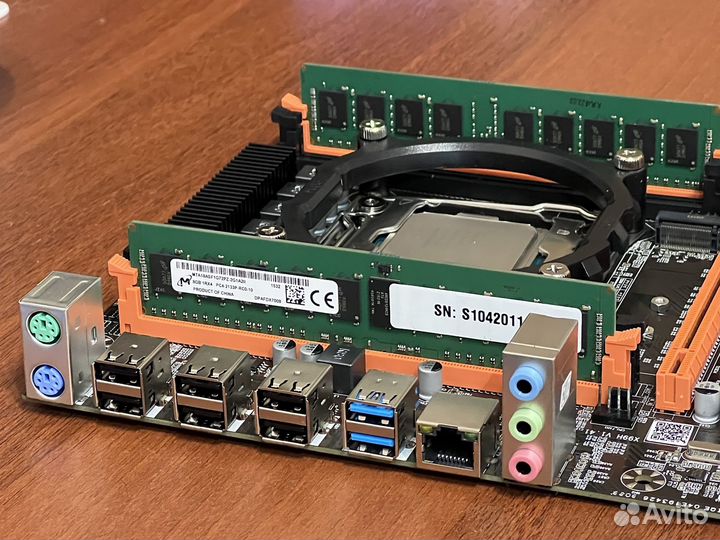 X99-H + Xeon 2640v4 (10/20) + 16gb