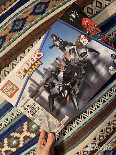 Конструктор SpiderMan новый