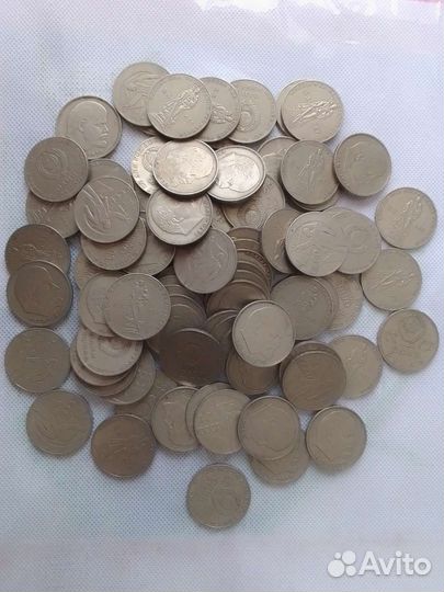 Юбилейные рубли СССР. Цена за штуку