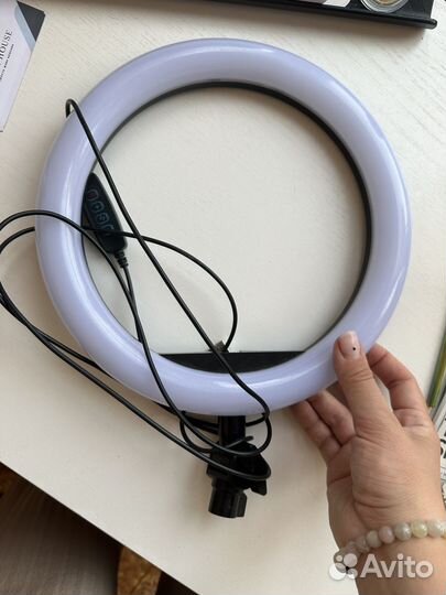 Кольцевая лампа 26 см