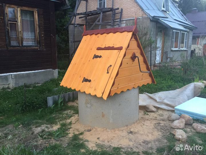 Септик, колодец под ключ, траншеи
