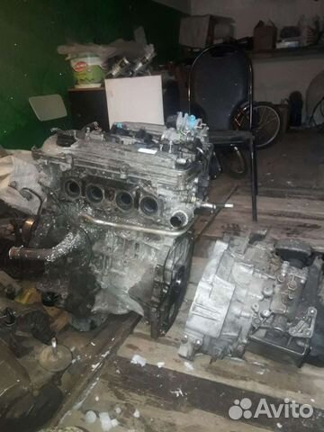 Двигатель и Коробка 1AZ FSE Toyota Avensis