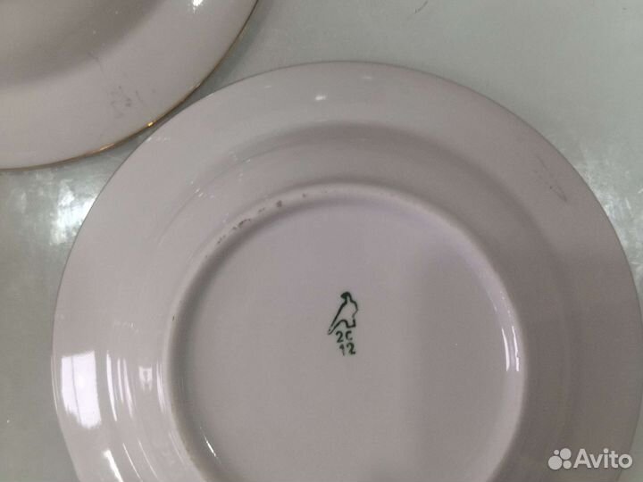 Тарелка Дулево 25см цена за три