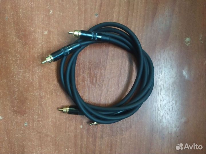 Кабель 2RCA-2RCA (тюльпаны)