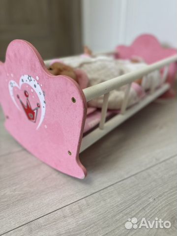 Кроватка игрушечная