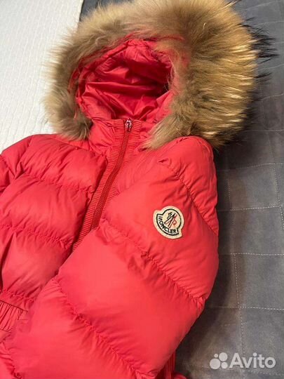 Пуховик moncler детский