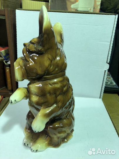 Собака фарфор Германия 30см