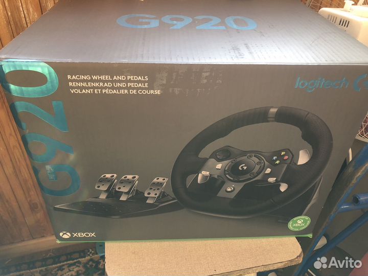 Игровой руль logitech g920 + shifter