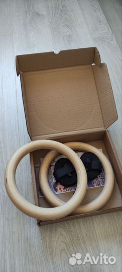 Кольца Спортивные Гимнастические из дерева