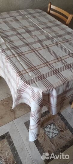 Скатерти новые, винтаж,лен 100 и хлопок