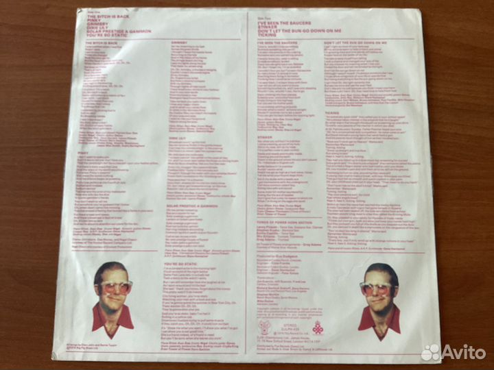 Винил Elton John 1974 Caribou