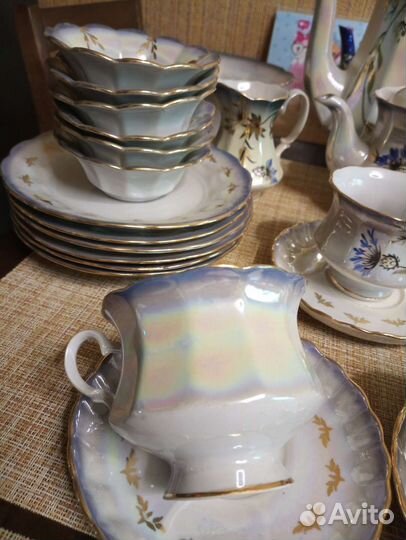 Чайный сервиз СССР фарфор