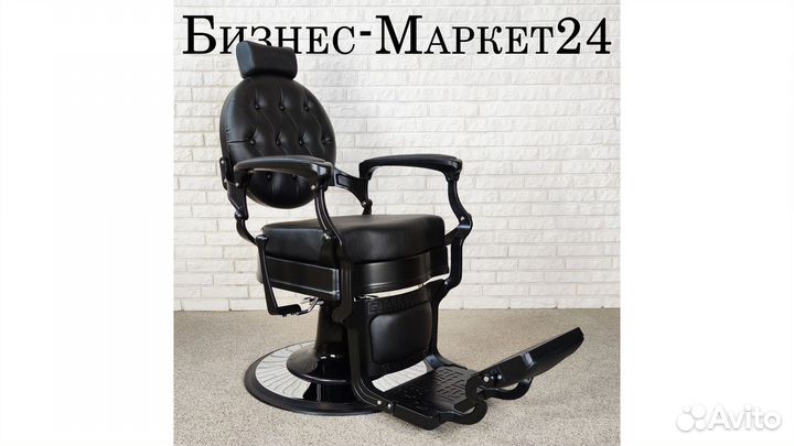 Барбер кресло Ti black 2