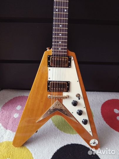 Epiphone flying v korina
