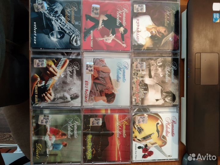 CD диски разных исполнителей