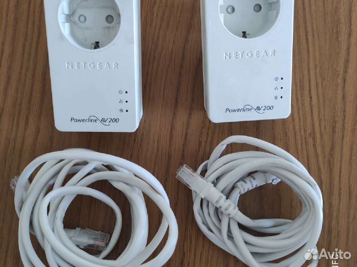 Адаптер powerline2 шт + шнуры