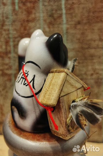 Статуэтка манящий кот Манеки Неко (Maneki Neko)