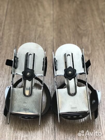 Коньки двухполозные детские