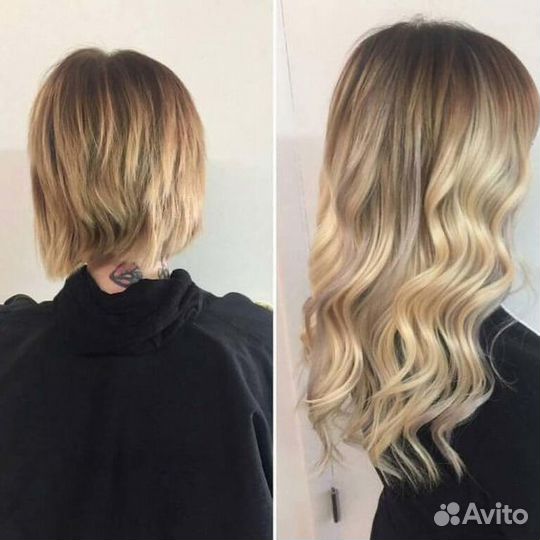 Наращивание волос/коррекция/снятие