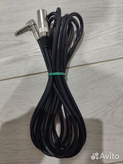 Балансные кабели jack- XLR (5 м.) (пара)