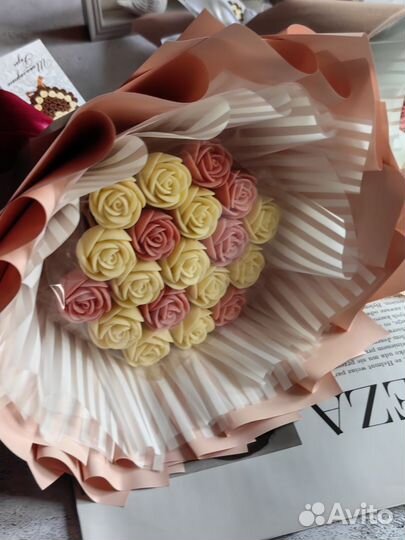 Сладкие букеты из бельгийского шоколада