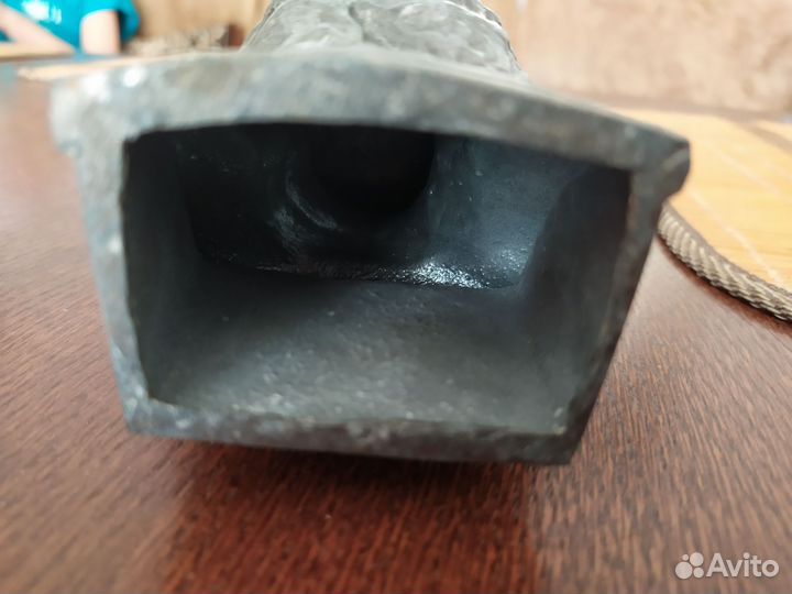 Бюст Лев Толстой Силумин СССР