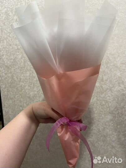 Букет для девочки из шоколадных цветов