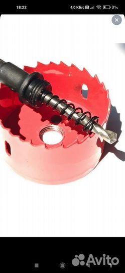 Коронка биметаллическая по дереву 100мм