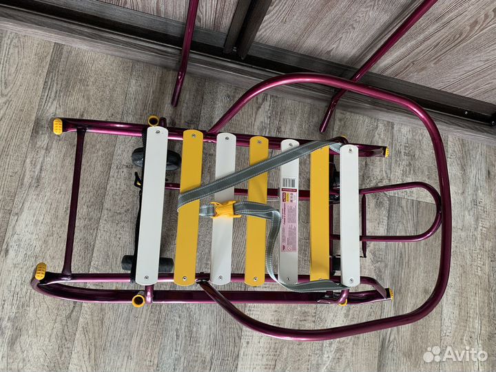 Санки на колесах