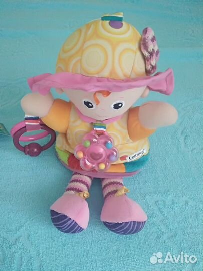 Кукла Lamaze, планшет муз-ный и мышонок новый