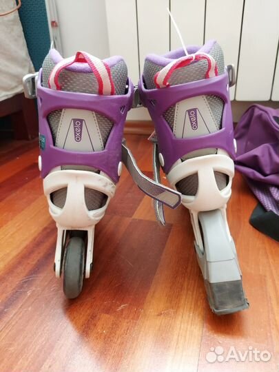 Ролики раздвижные oxelo 32-35