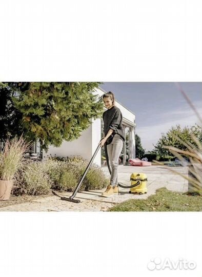 Профессиональный пылесос Karcher WD 2 Plus