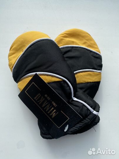Варежки новые детские унисекс