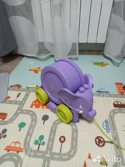 Лего пазл слоник