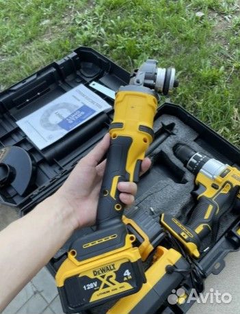 Шуруповерт + ушм Dewalt 2 в 1 Гарантия