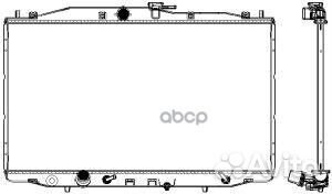 Радиатор системы охлаждения 30711011 Sakura