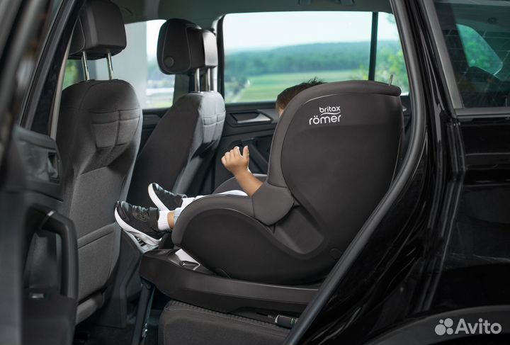 Автокресло Britax Römer dualfix plus Новое Черный