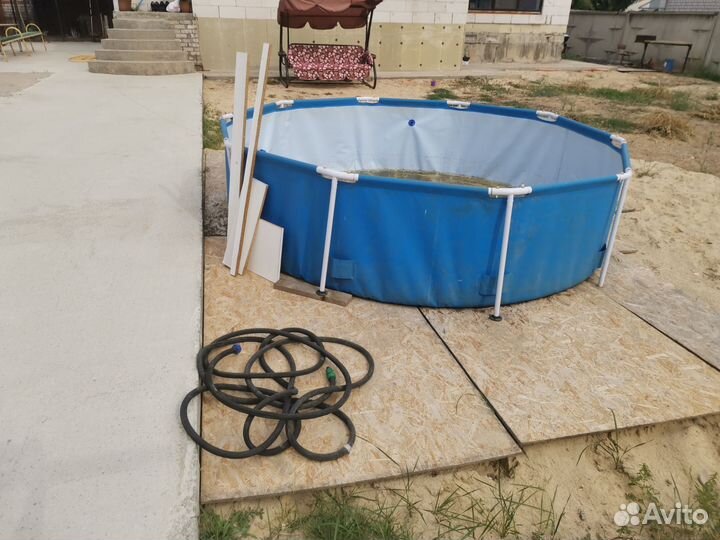 Каркасный бассейн бу