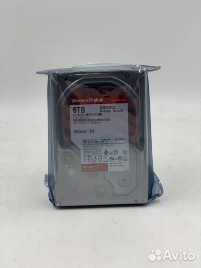 Western Digital WD Red Plus 6 тб WD60efzx