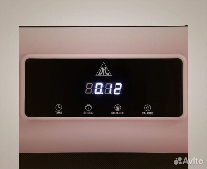 Беговая дорожка DFC slim PRO pink