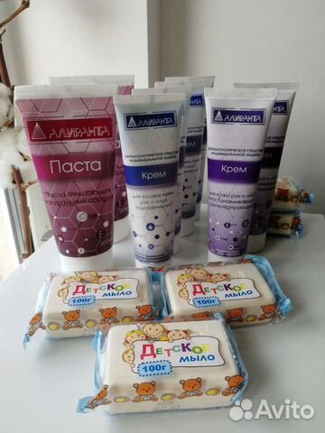 Крема, пасты, мыло
